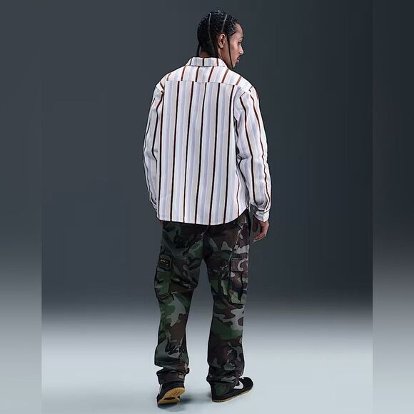 Nike SB Skateboarding Long Sleeve Striped Shirt - Picture 5 of 10